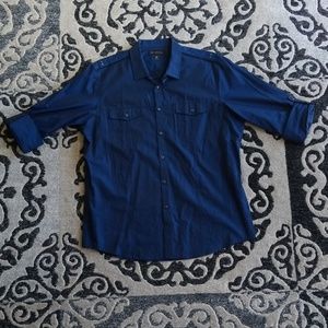 😎Blue Button Down by INC.😎👍🤘💥